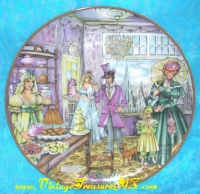 Image for Alte Handwerkskunst Handicrafts of the Olden Days “Viennese Confectioner, 19ths Century” Vintage Made in Western Germany Limited Edition Collector Plate <b><span style='color:red'> *****PARCEL POST SHIPPING INCLUDED – DOMESTIC ORDERS ONLY!***** </span></b><span style='color:purple'>